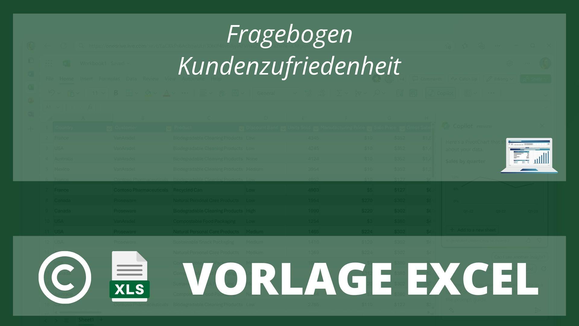 Fragebogen Kundenzufriedenheit