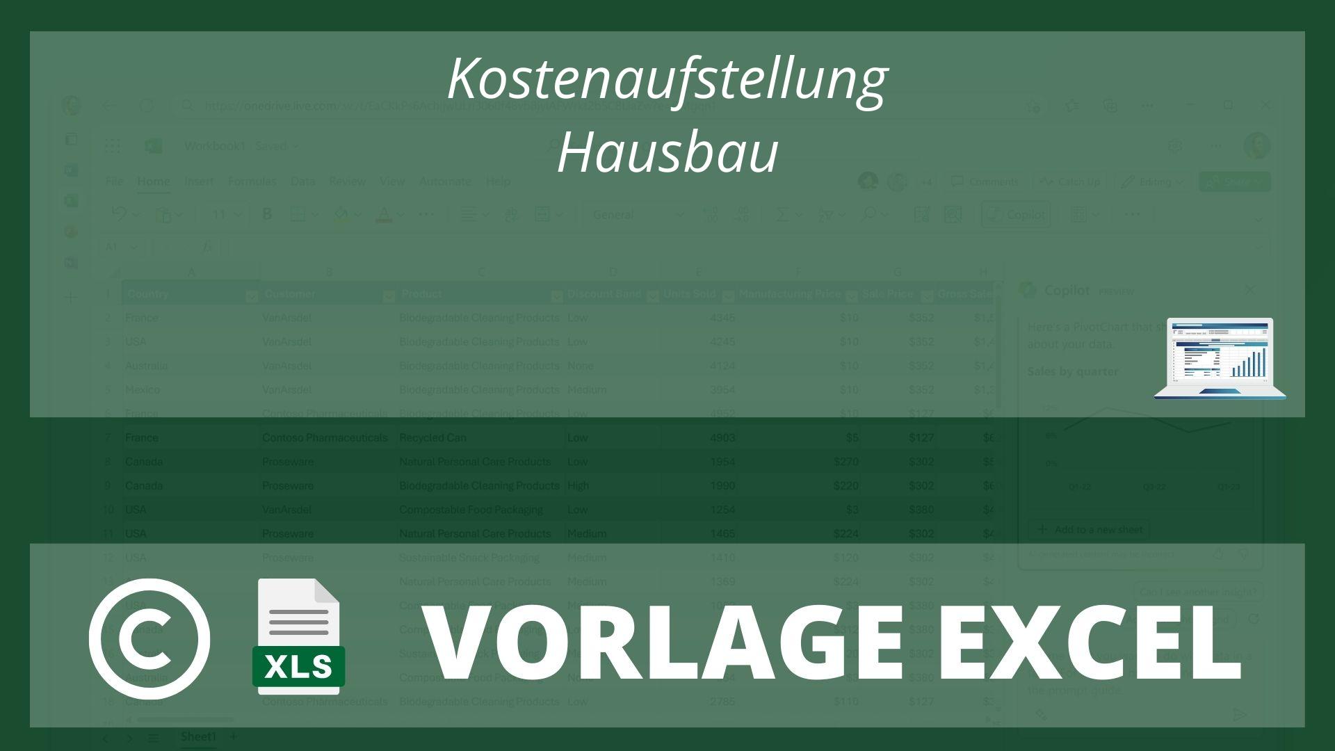 Kostenaufstellung Hausbau