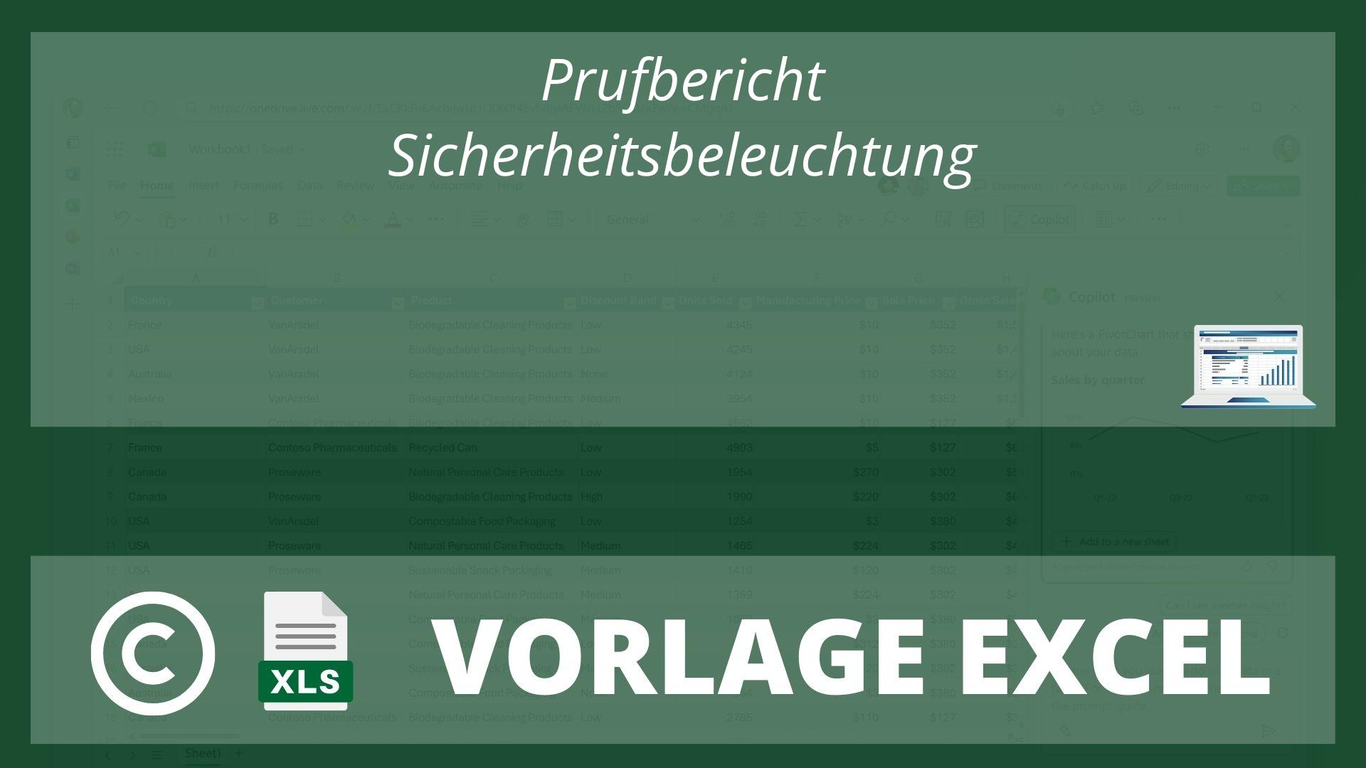 Prüfbericht Sicherheitsbeleuchtung