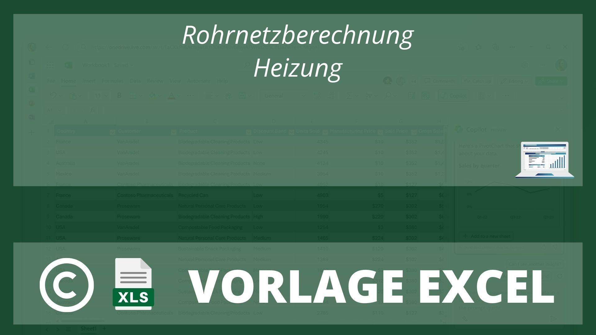 Rohrnetzberechnung Heizung