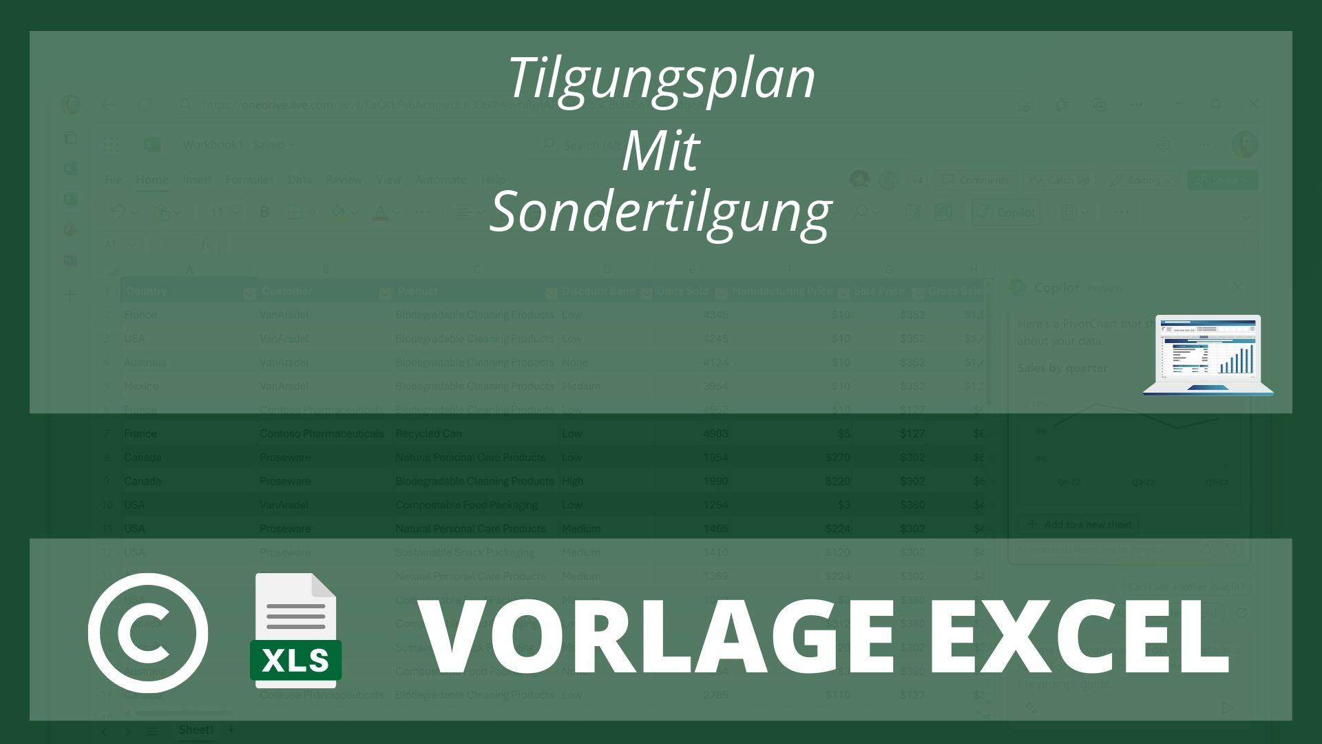 Tilgungsplan Mit Sondertilgung