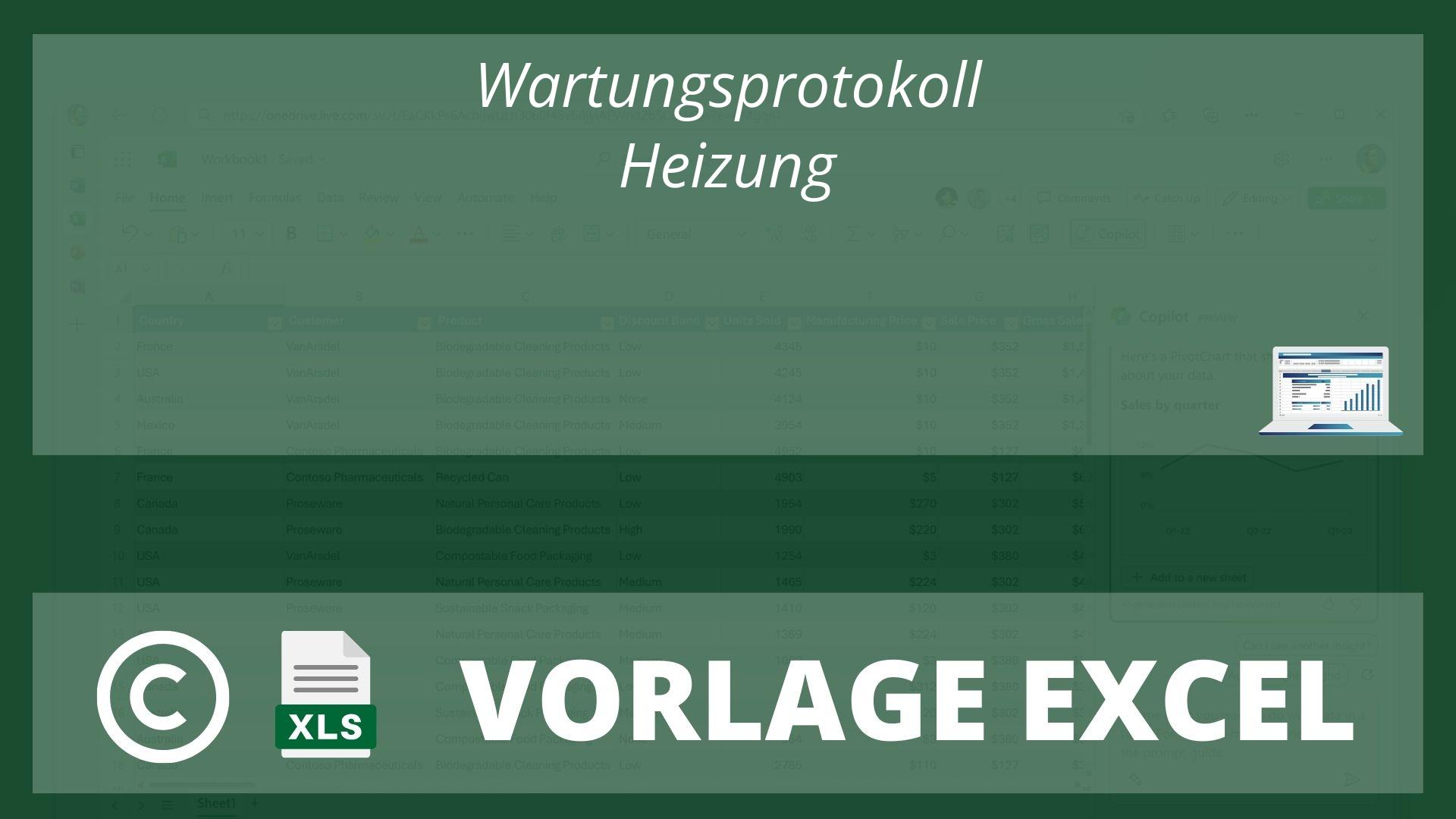 Wartungsprotokoll Heizung